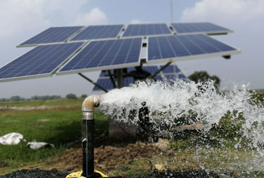 Solar Water Pump - Mahindra Solarize