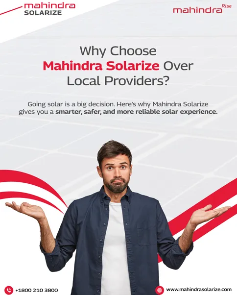 Harnessing the power of our sun - Mahindra Solarize